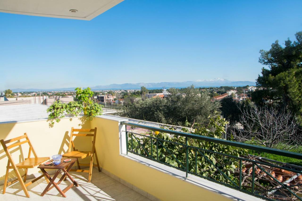 Betty'S Air+Port Sea Apartment Artemida  Ngoại thất bức ảnh